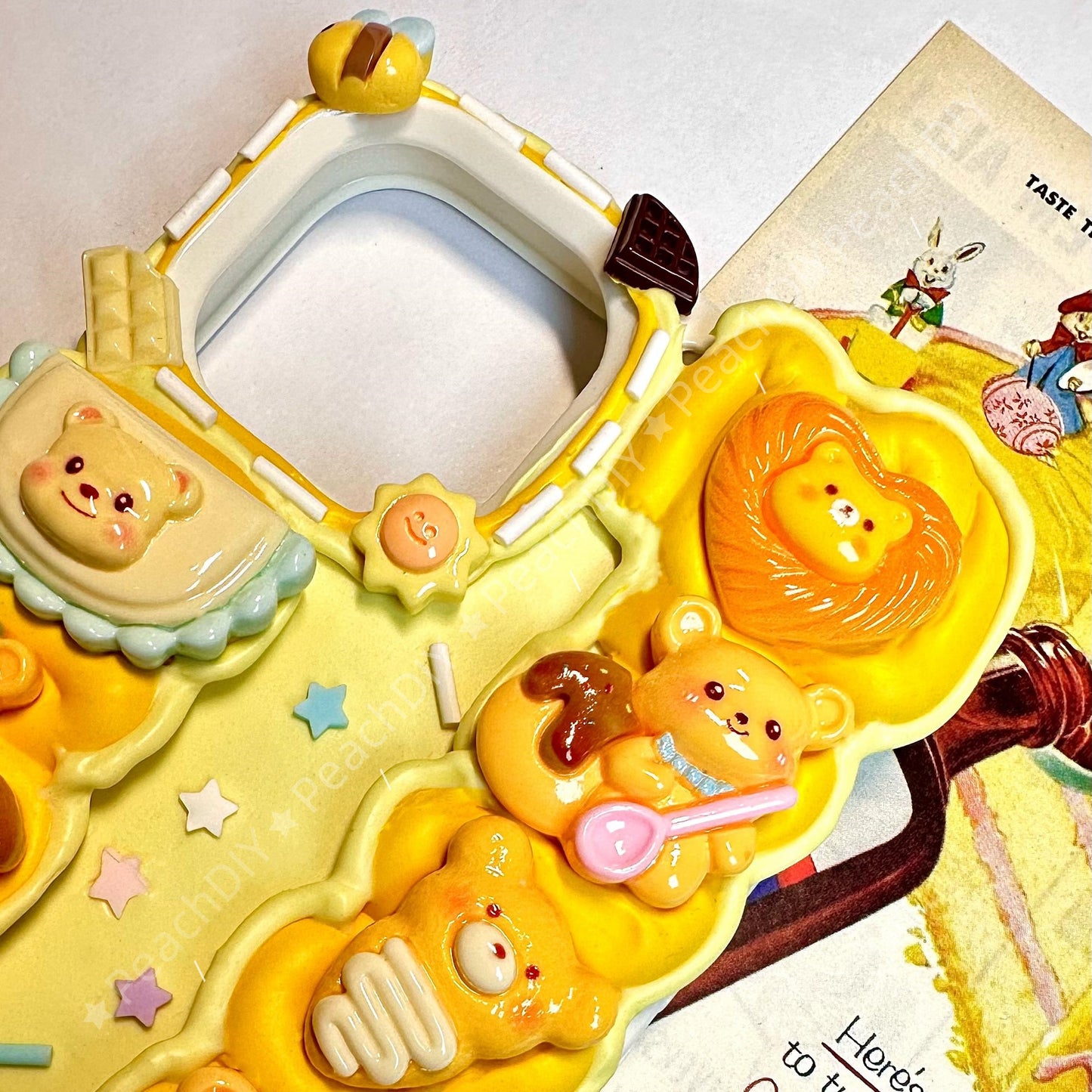 Butter Bear decoden Phone Case