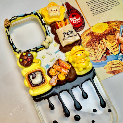 Chocolate  Decoden Phone Case