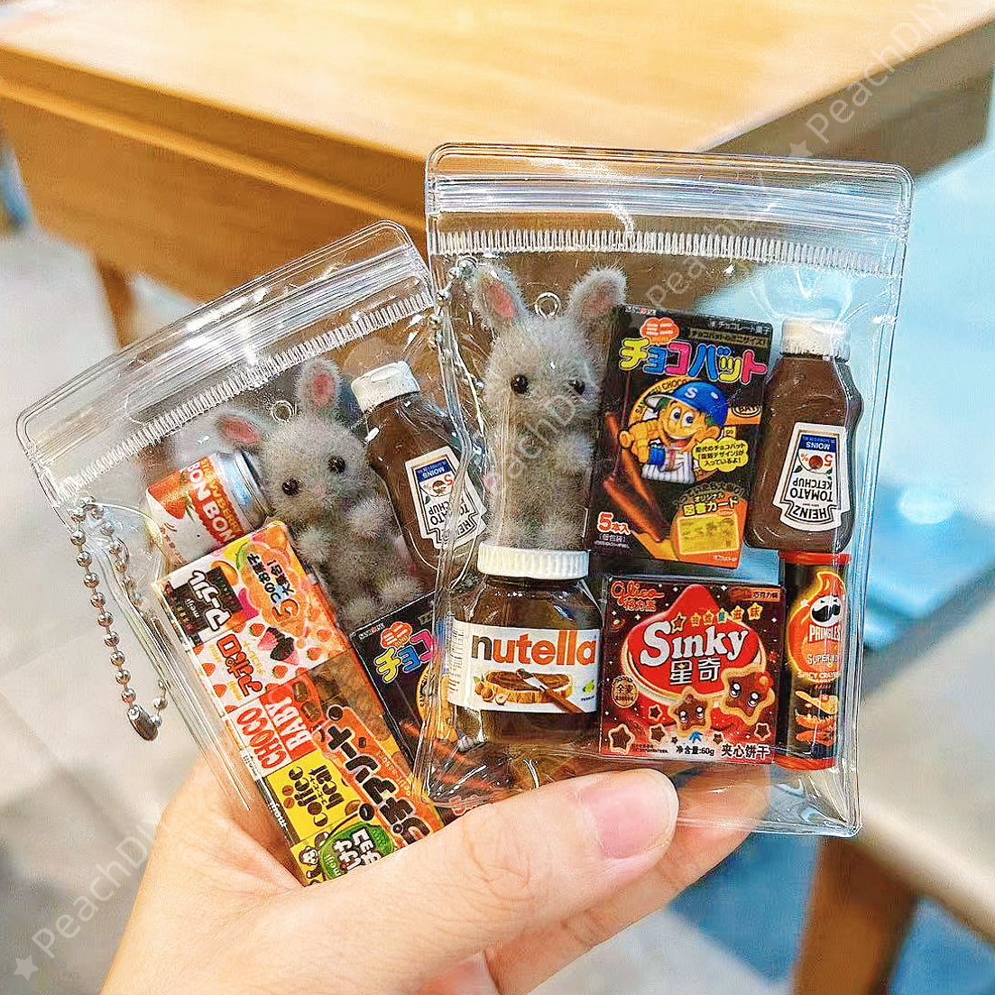 Bunny Snacks Pouch