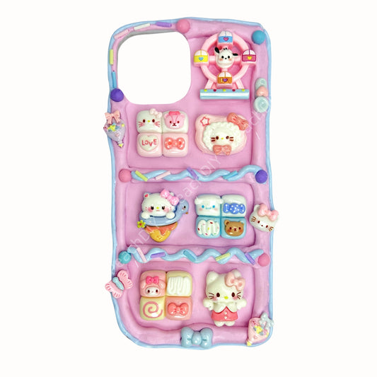 DIY Custom Handmade Hello Kitty decoden phone case