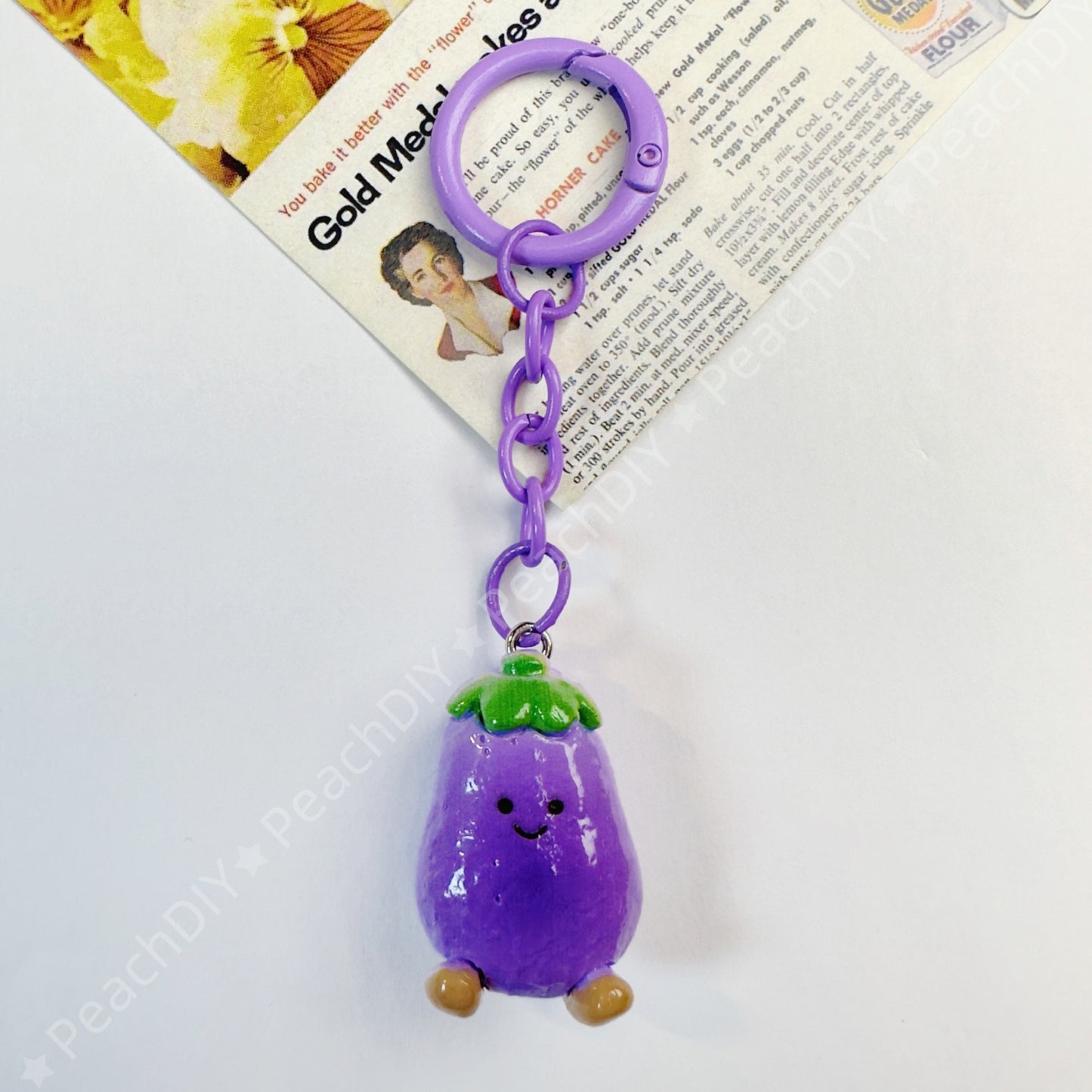 Jelly Cat Fruits Keychain