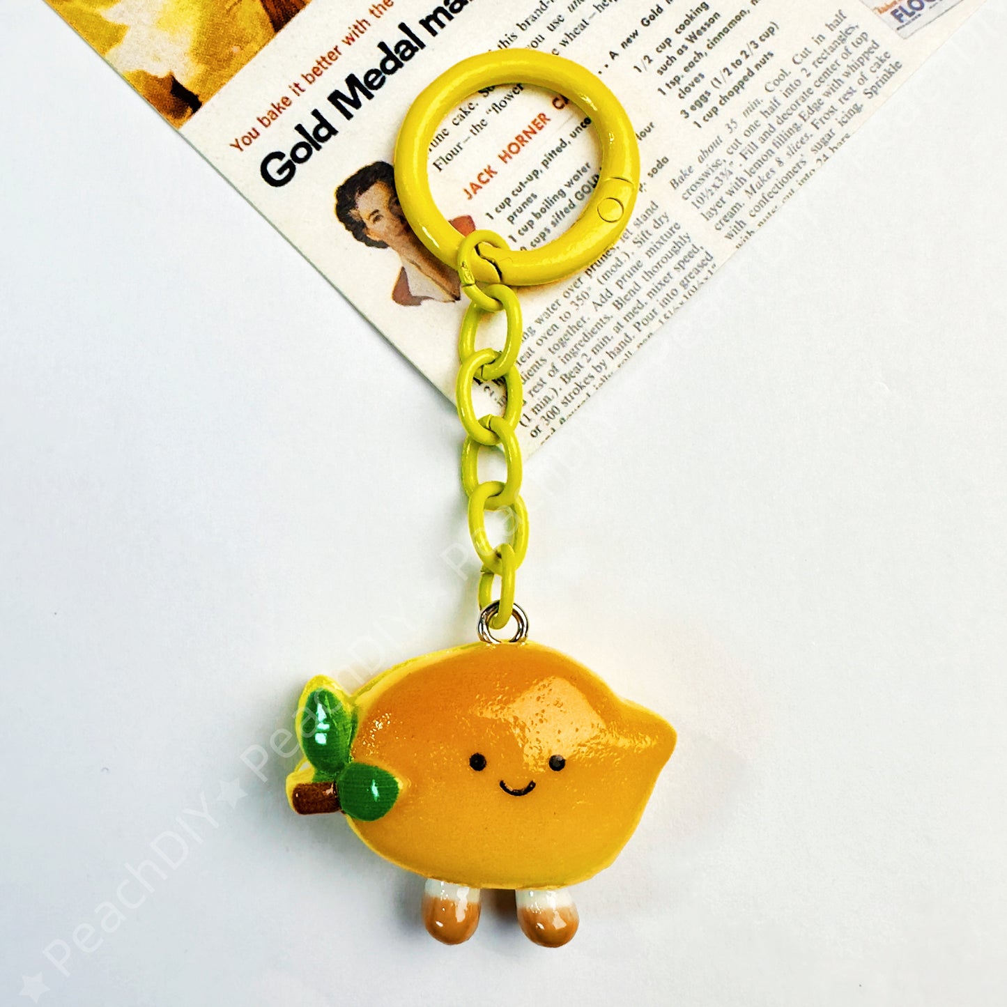 Jelly Cat Fruits Keychain