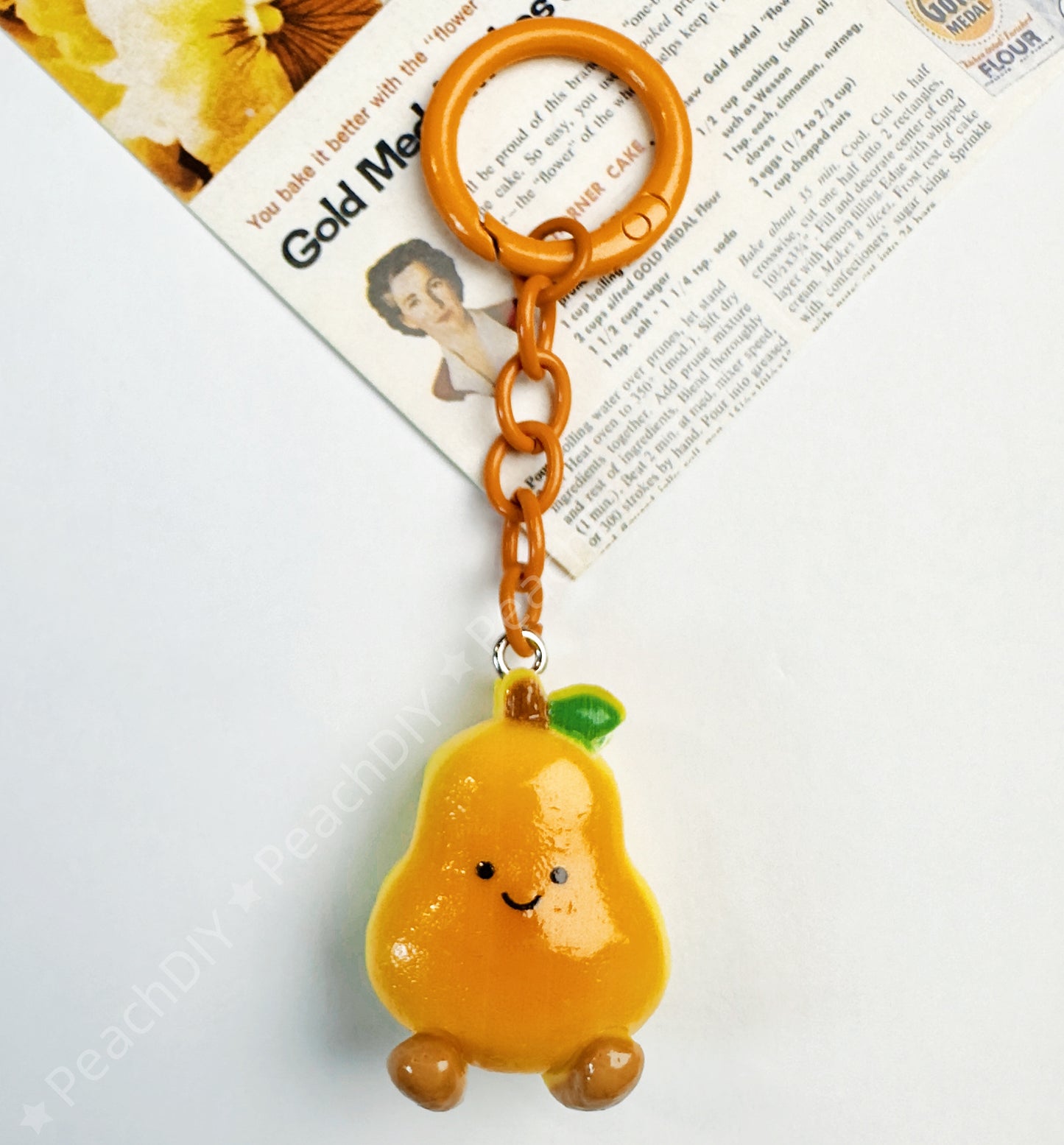 Jelly Cat Fruits Keychain