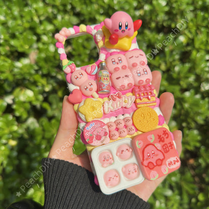 Kirby With Miniature Food Decoden Phone Case