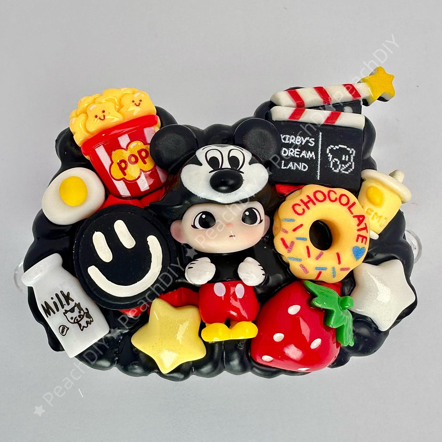 Mickey Dimoo Decoden Phone Clip