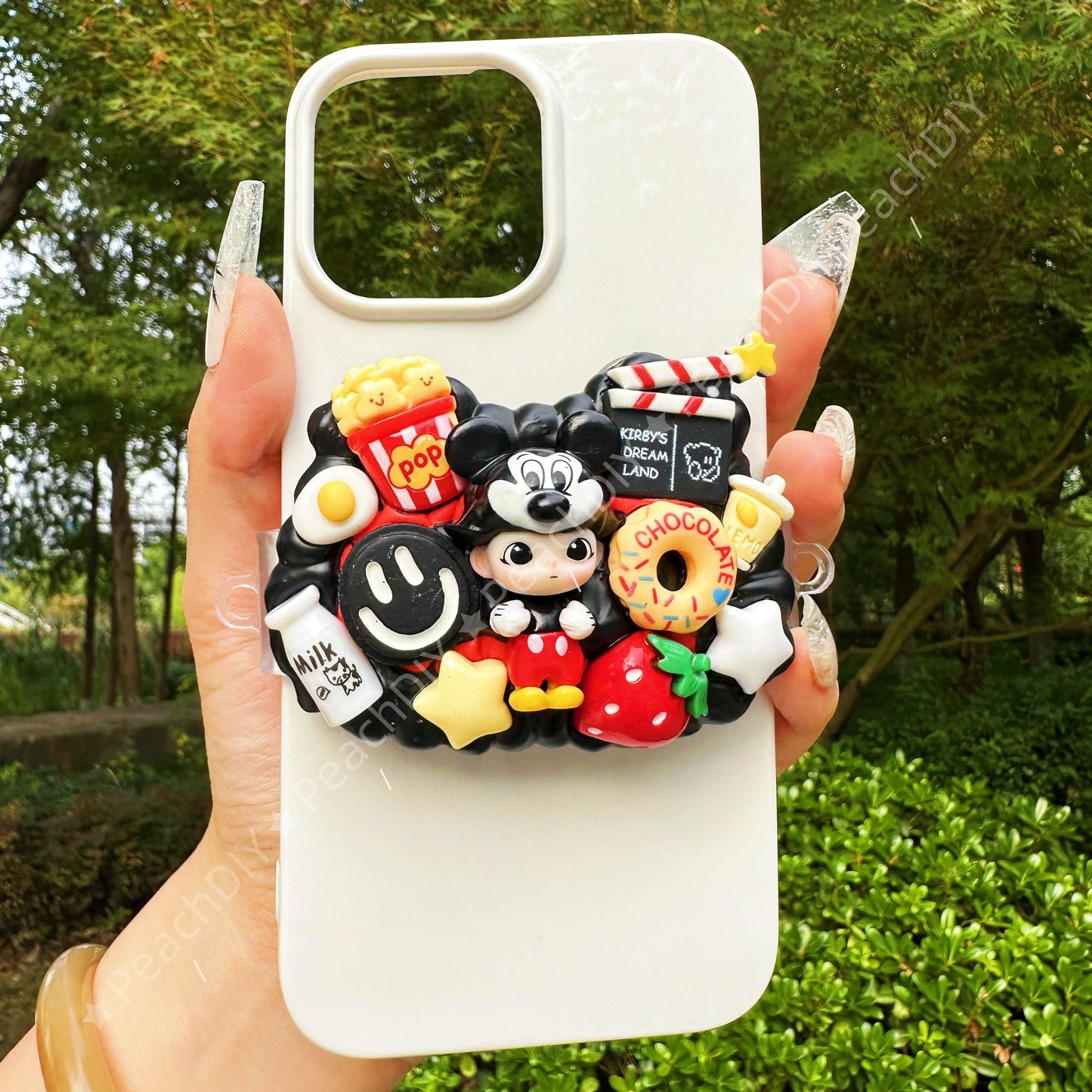 Mickey Dimoo Decoden Phone Clip