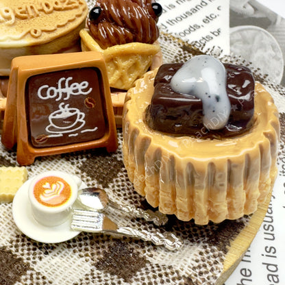 Miniature Bear Café Dessert Decor