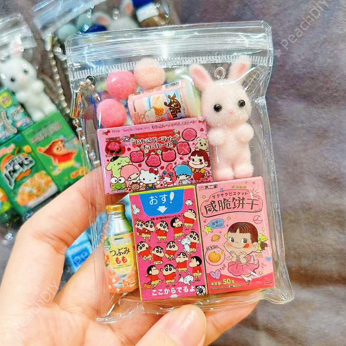 Bunny Snacks Pouch