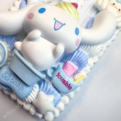 Funda para teléfono con la muñeca Cinnamoroll de Sanrio Decoden