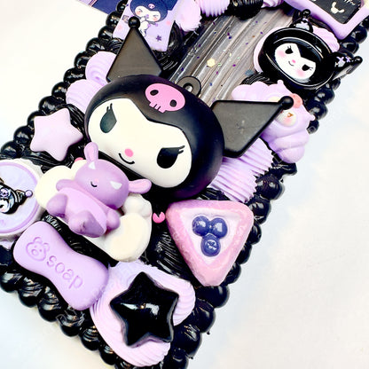 Sanrio Kuromi Doll Decoden Phone Case