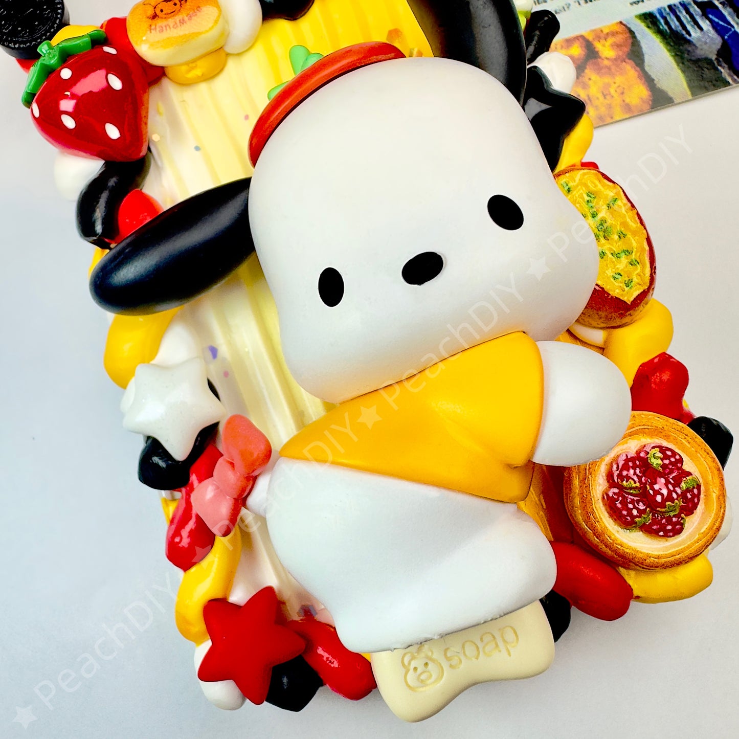 Sanrio Pochacco Doll Decoden Phone Case